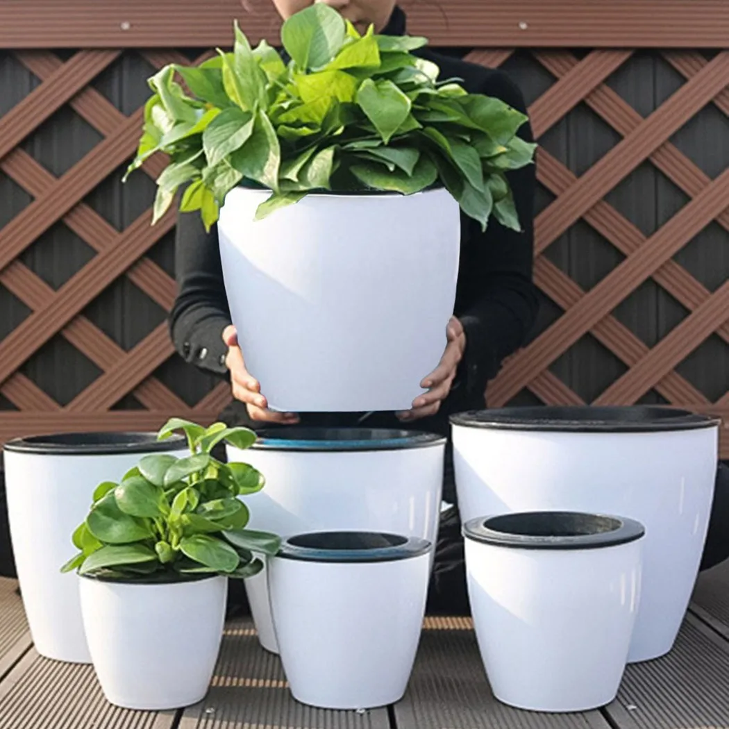 Maceta perezosa para plantas c - Self Watering Insert reseña y precio