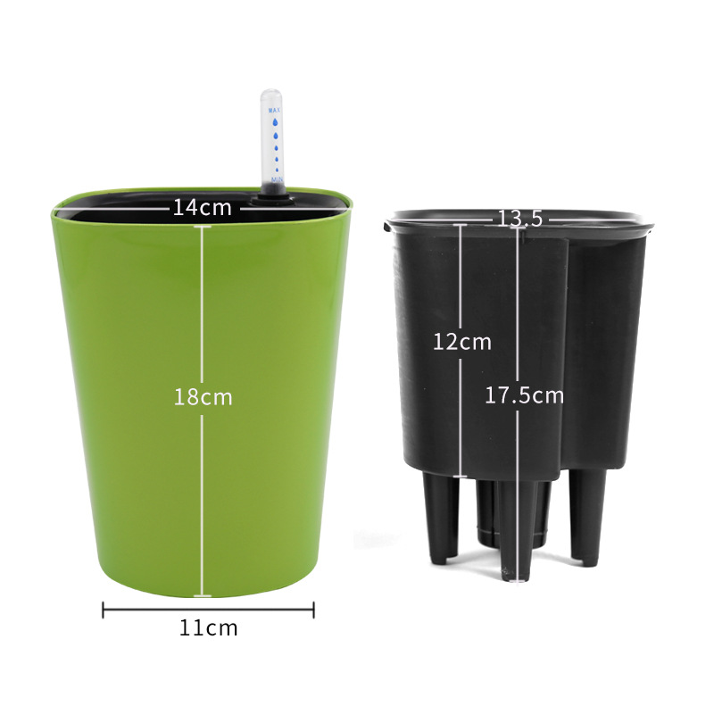 Maceta de plástico para interi - Self Watering Insert reseña y precio