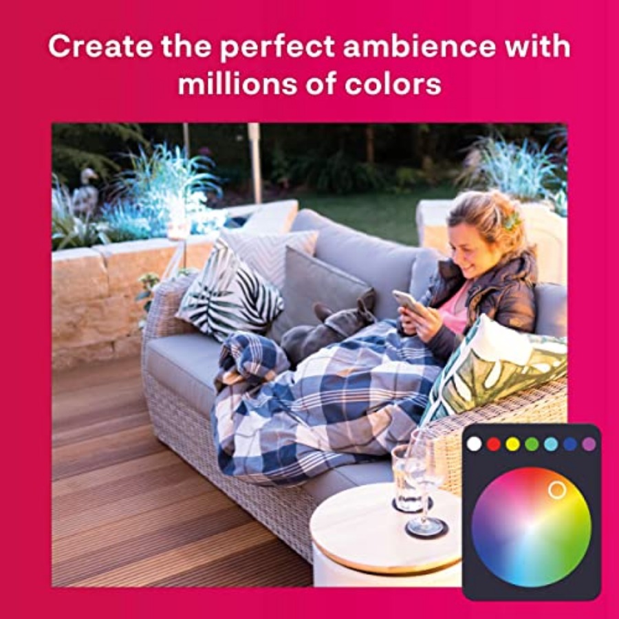 Luces Inteligentes para Exteri - Philips Light Hue Color reseña y precio